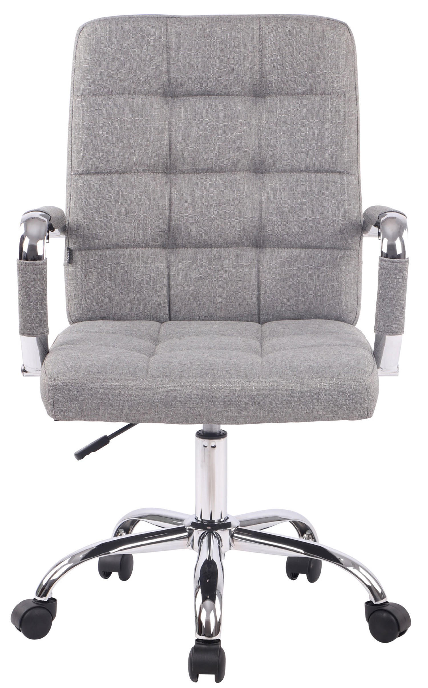 BÜROSTUHL Deal V1, Stoff Grau - Grau, Textil/Metall (56/104/62cm) - TPFLiving