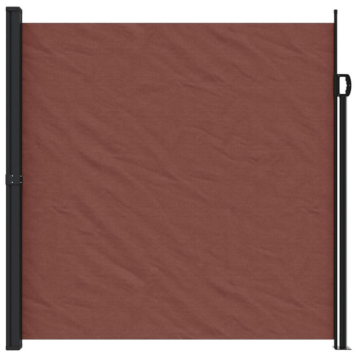 SEITENMARKISE Ausziehbar Braun 200x500 cm - Braun, Textil (500/200/500cm) - furnicato