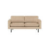 2,5-PERSONEN-SOFA Lioni-Kronos 35 - Creme, Holz/Textil (182/84/94cm)