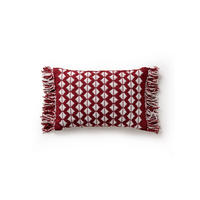 OUTDOORKISSEN Morty Rot 30x50 cm - Rot, Textil (30/1cm) - KUNSTLOFT