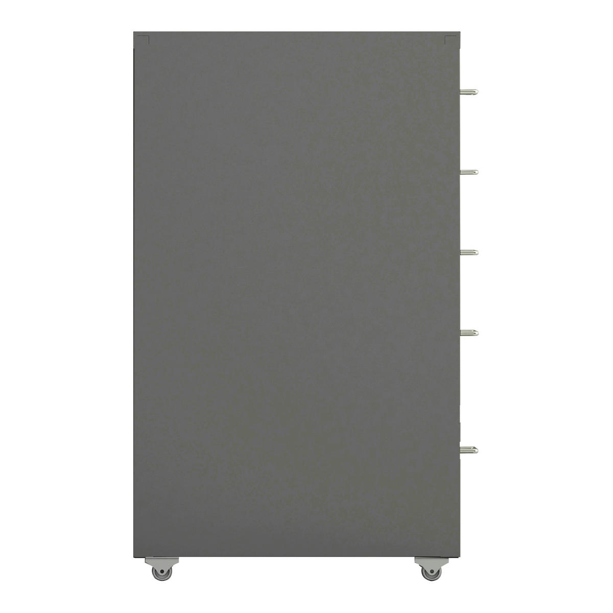 ROLLCONTAINER Kökar - Grau, Metall (28/69/41cm) - [en.casa]