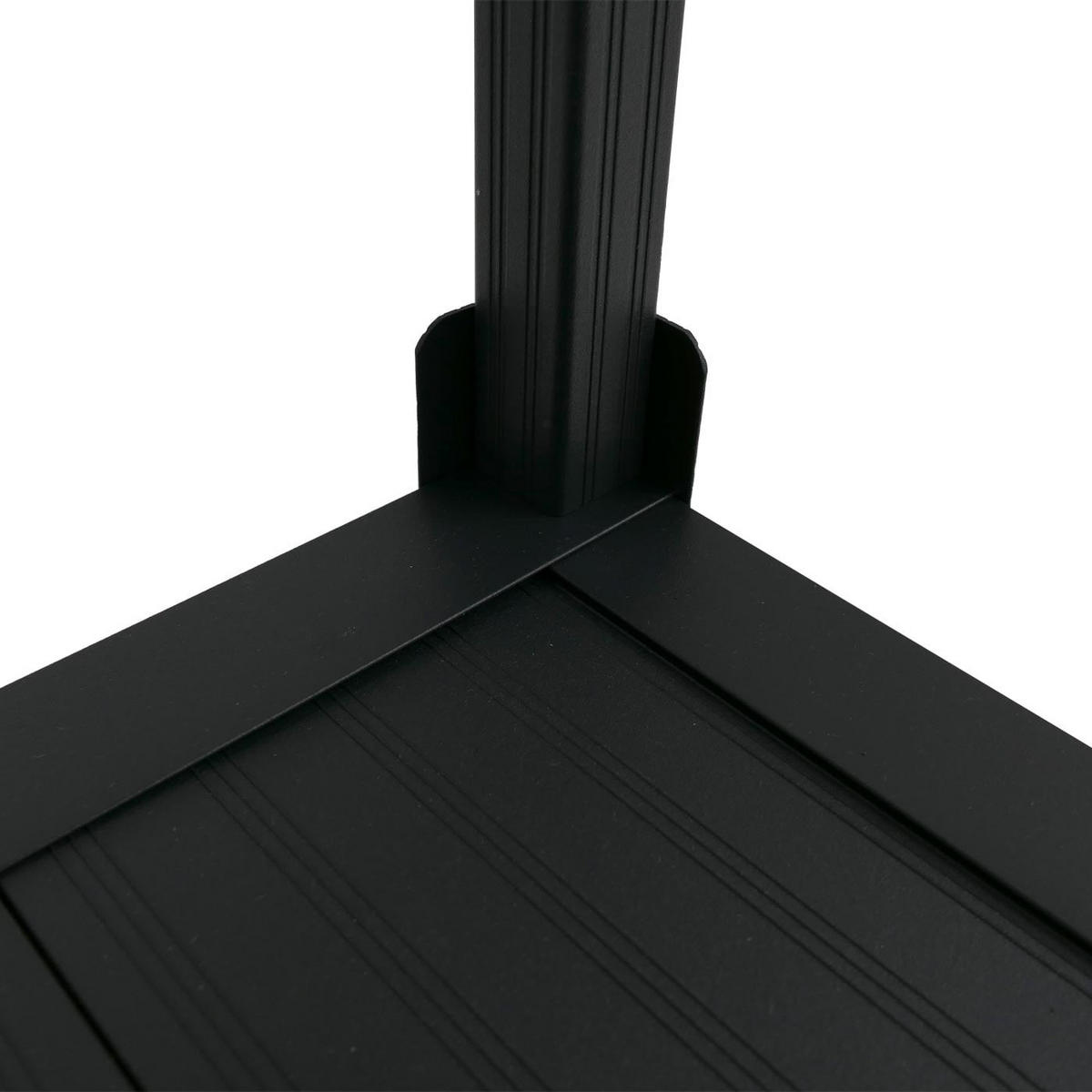 VERKLEIDUNG für Klimaanlage/Wärmetauscher 163x90x38cm Anthrazit - Anthrazit, Metall (90/163/38cm) - PROREGAL