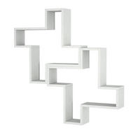 WANDREGAL Ada Weiß - Weiß, Holzwerkstoff (93.6/93.6/14.9cm) - moebel17