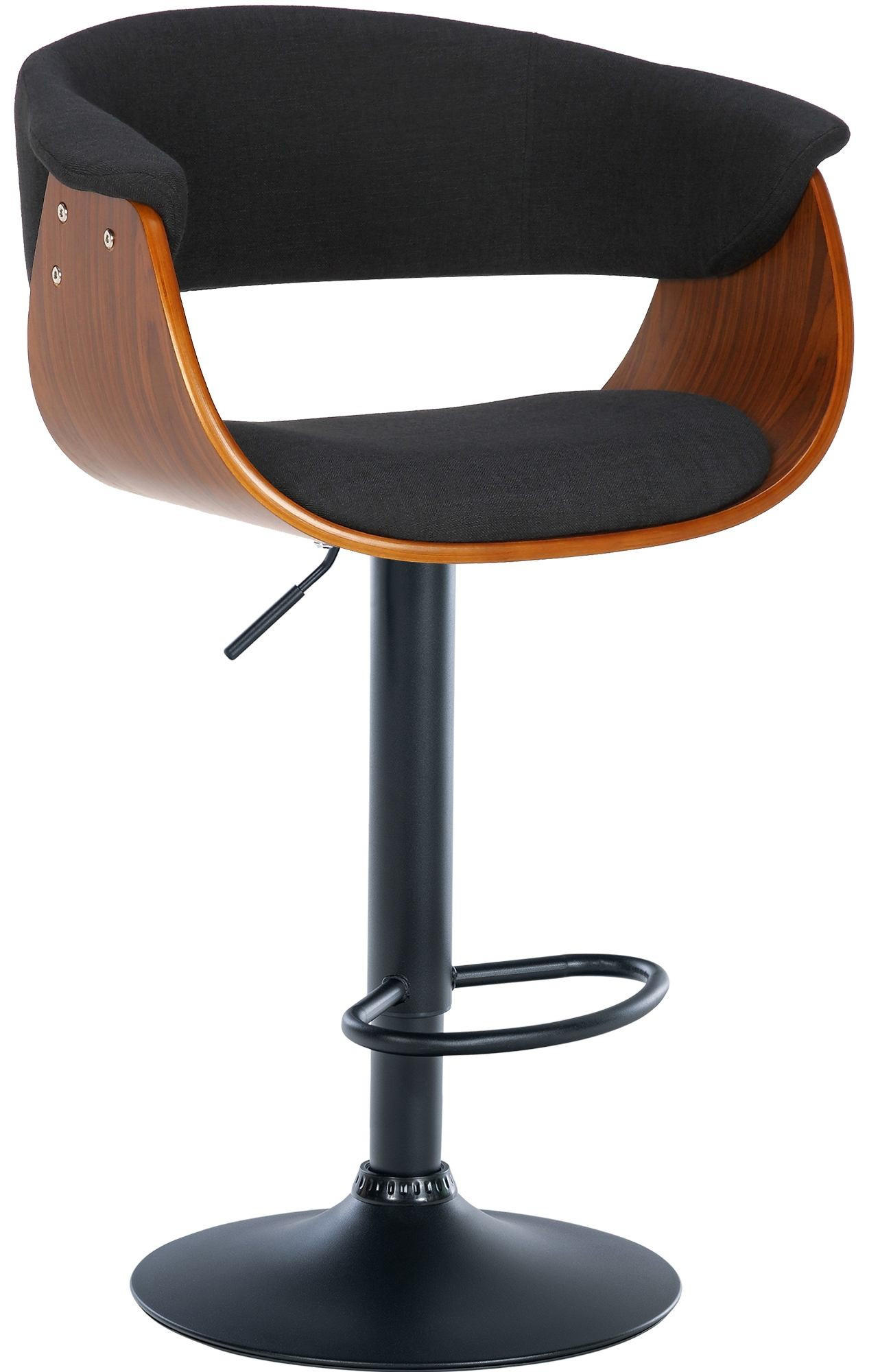 furnicato Barhocker Nussbaum 60x90x51 cm