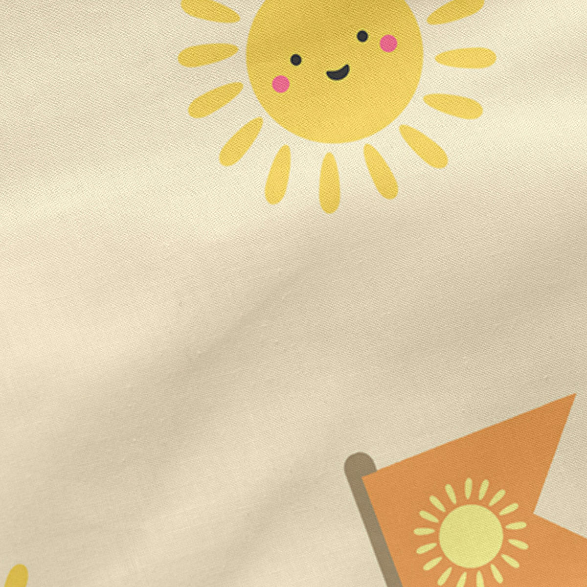 KISSENBEZUG camping 50x75 cm mehrfarbig - Multicolor, Textil (50/75cm) - Happy Friday