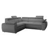 ECKSOFA Boston Maxi - Chromfarben/Silberfarben, Holz/Textil (260/260cm) - MIRJAN24