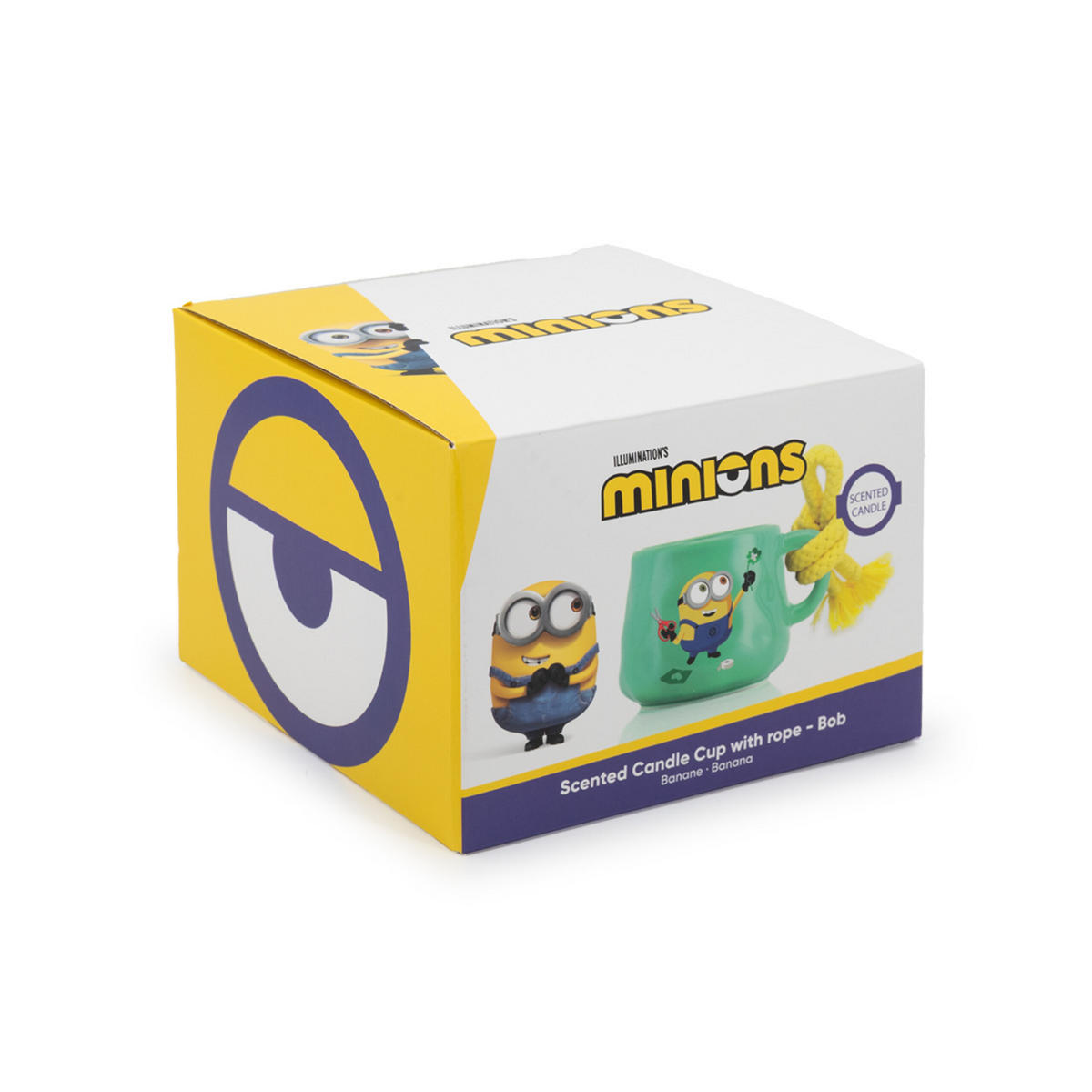 MINIONS Duftkerze - Grün, Naturmaterialien/Keramik (7cm)