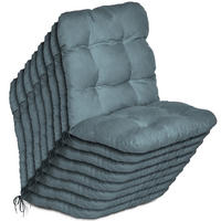 NIEDERLEHNER Flair NL 100x50x8cm Taubenblau (8tlg) - Blaugrau, Textil (50/100cm) - Beautissu 
