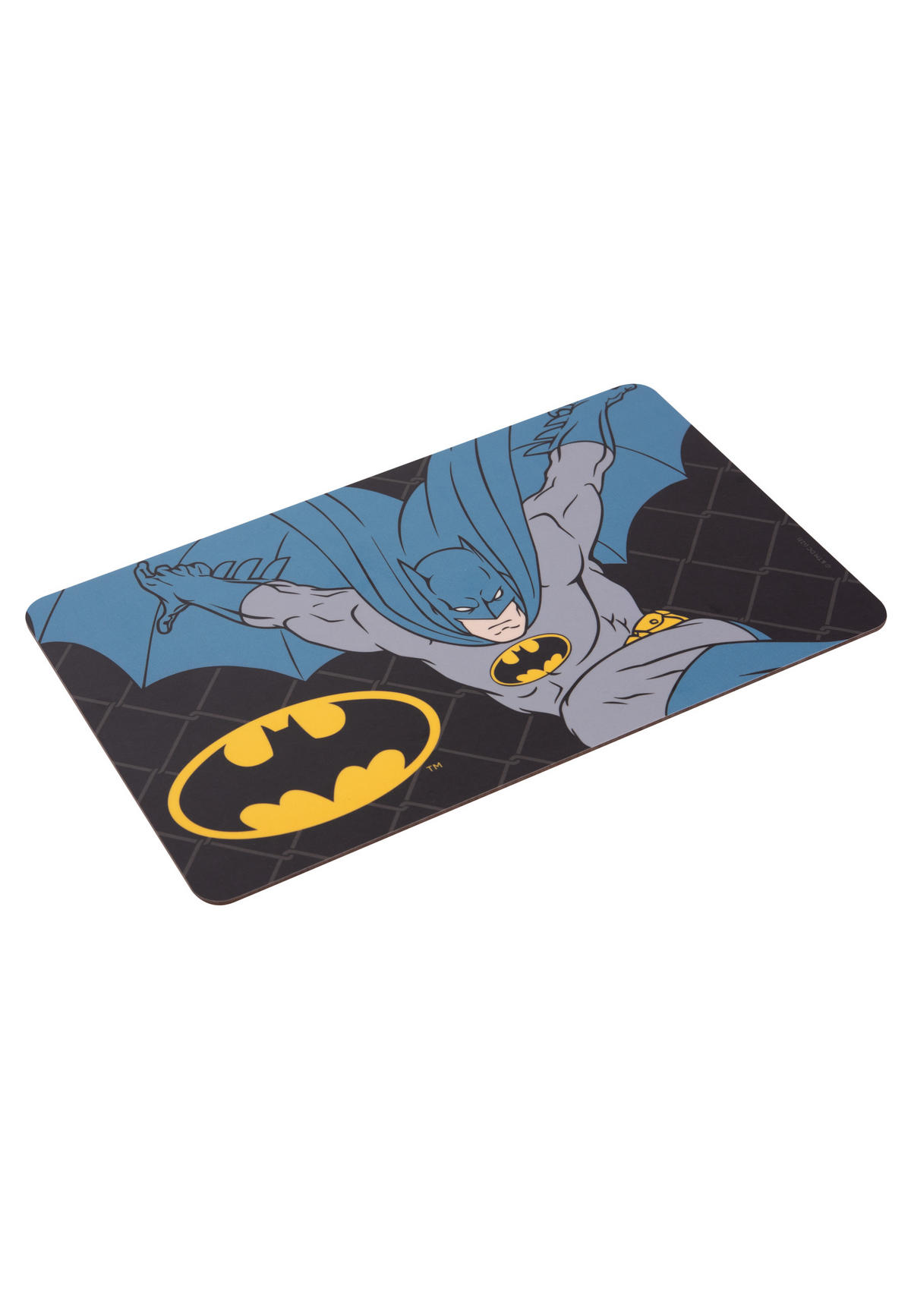 BRETTCHEN DC Comics Batman Batsign Schwarz/Blau 14,5 x 23,5 cm - Multicolor, Kunststoff (14.5/23.5cm) - DC Comics