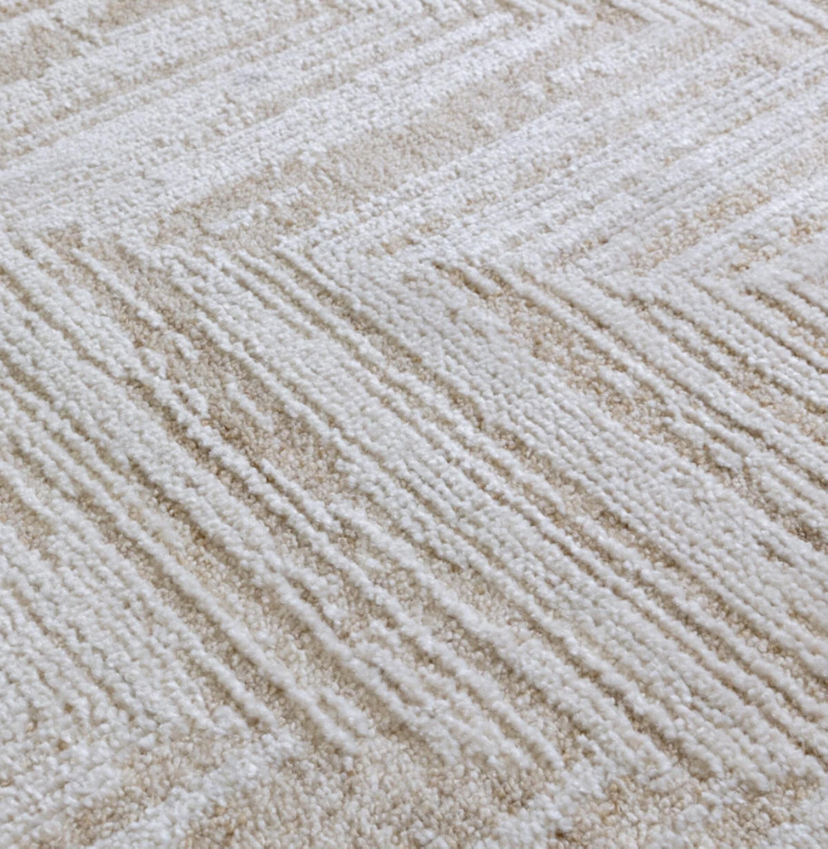 TEPPICH modern Flachgewebe MANDO Beige 200 x 300 cm - Beige, Textil (200/300cm) - Novatrend