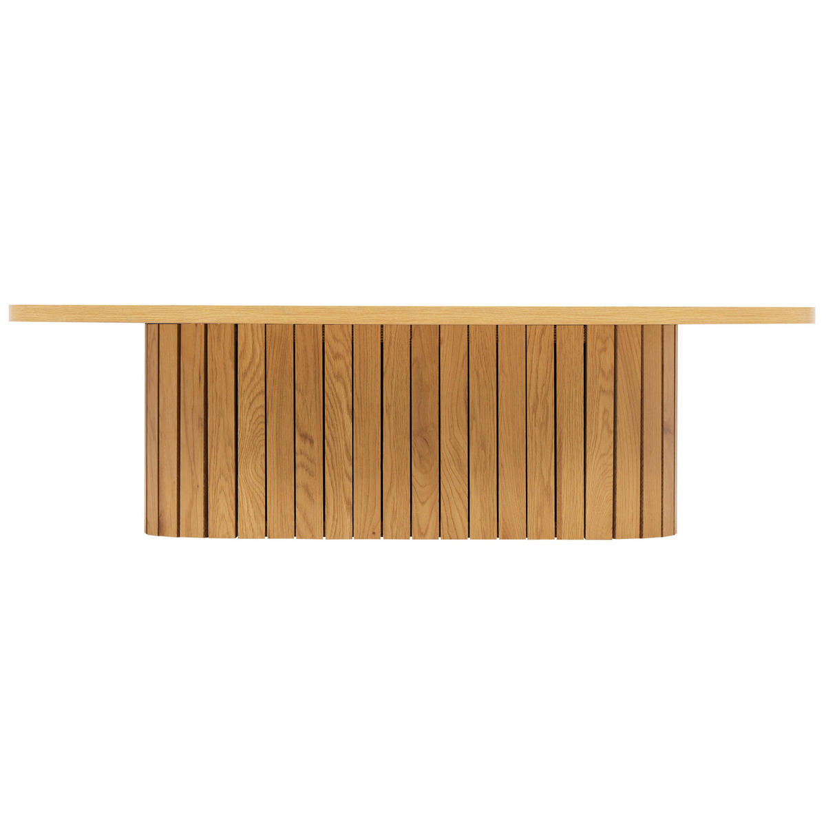 COUCHTISCH, Holz - Braun, Holz (120/60/35cm) - Oviala