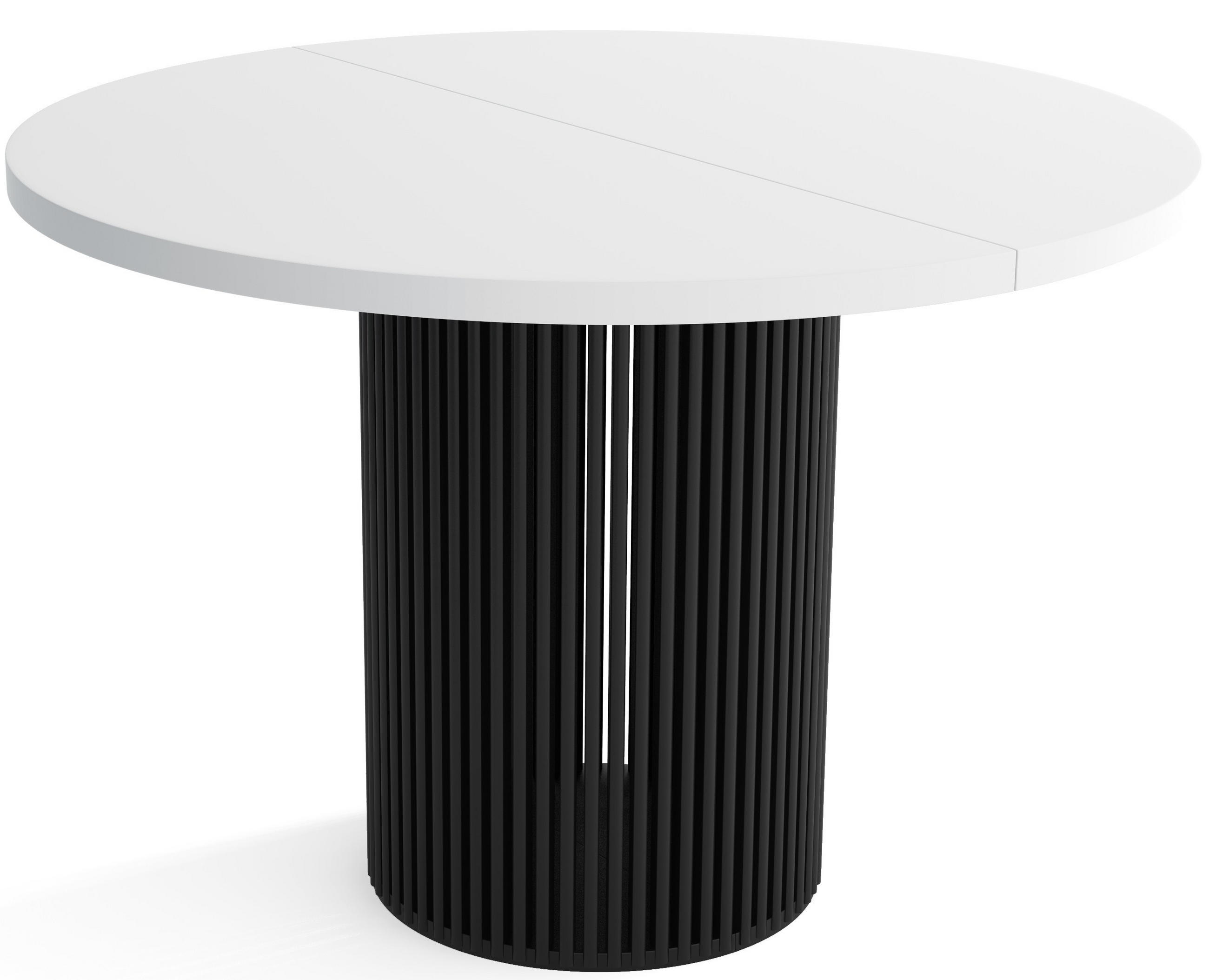 Sepro Meble Tisch Weiß, Schwarz 48x77x120 cm