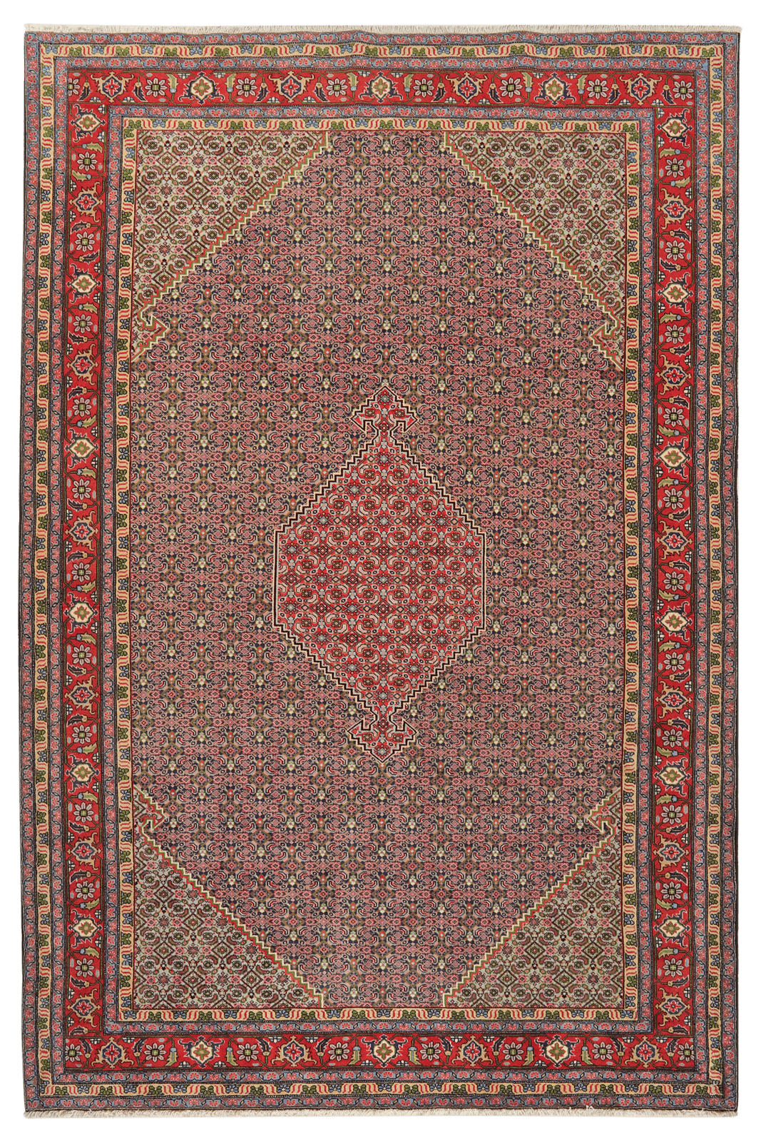 Looma Orientteppich Blau 197x295 cm