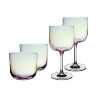 WEIN- UND WASSERGLÄSER Like Glass Pearl 4er Set - Multicolor, Glas - like.Villeroy & Boch