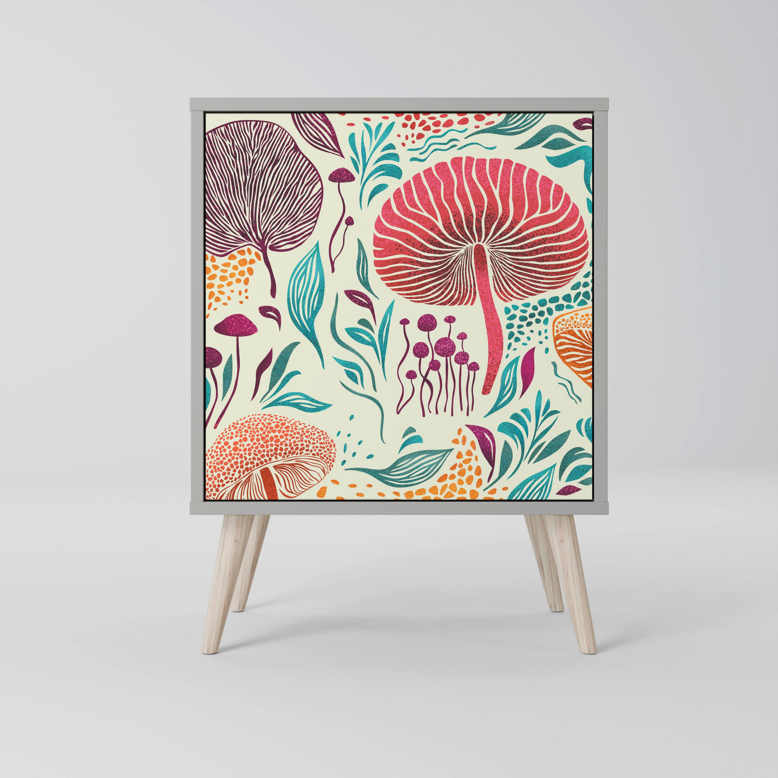 SpaceRebels Sideboard Grau 57.5x77.5x42 cm