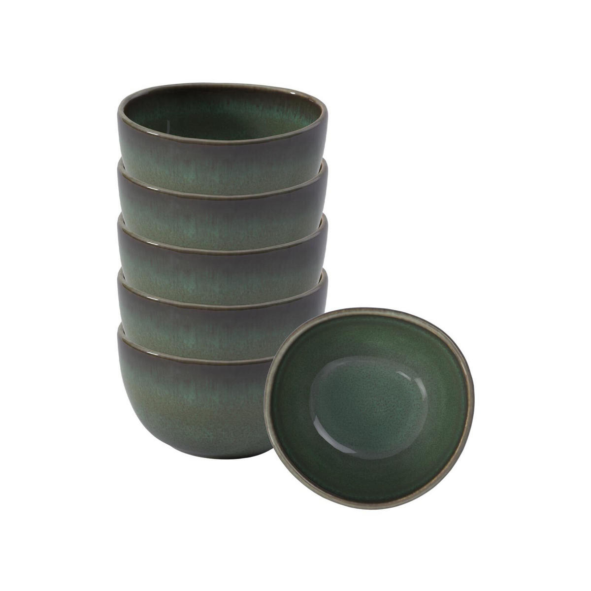 DIPSCHÄLCHEN Lave Vert 10 x 9 cm 6er Set - Grün, Keramik (9.9cm) - like.Villeroy & Boch