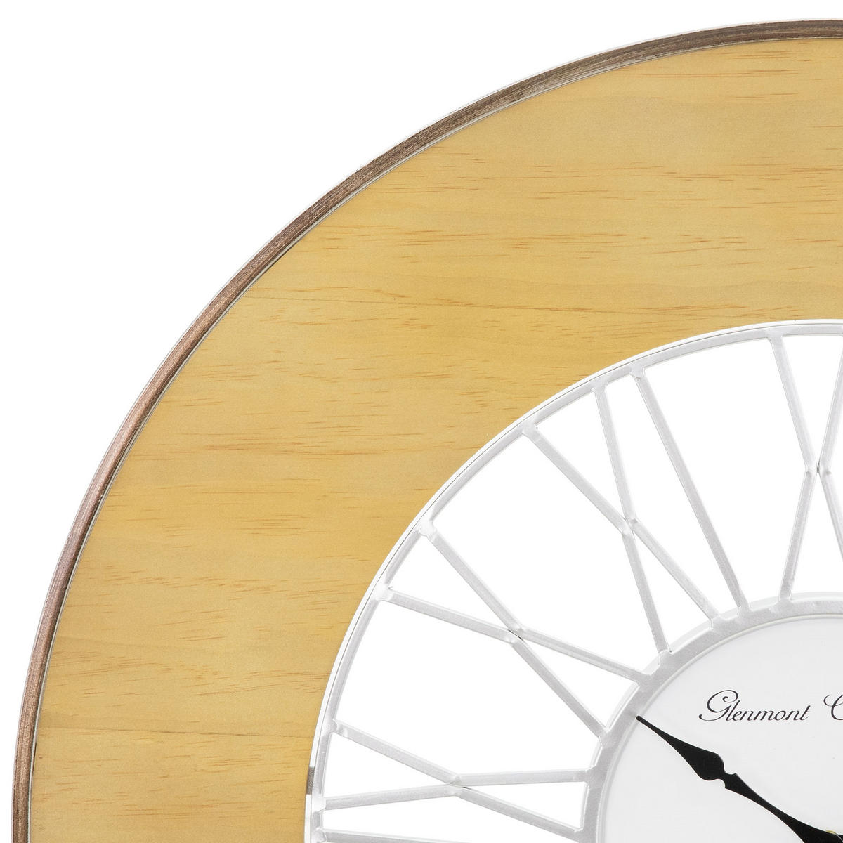 WANDUHR - Bronzefarben, Holz (5/85/85cm) - WOMO-DESIGN
