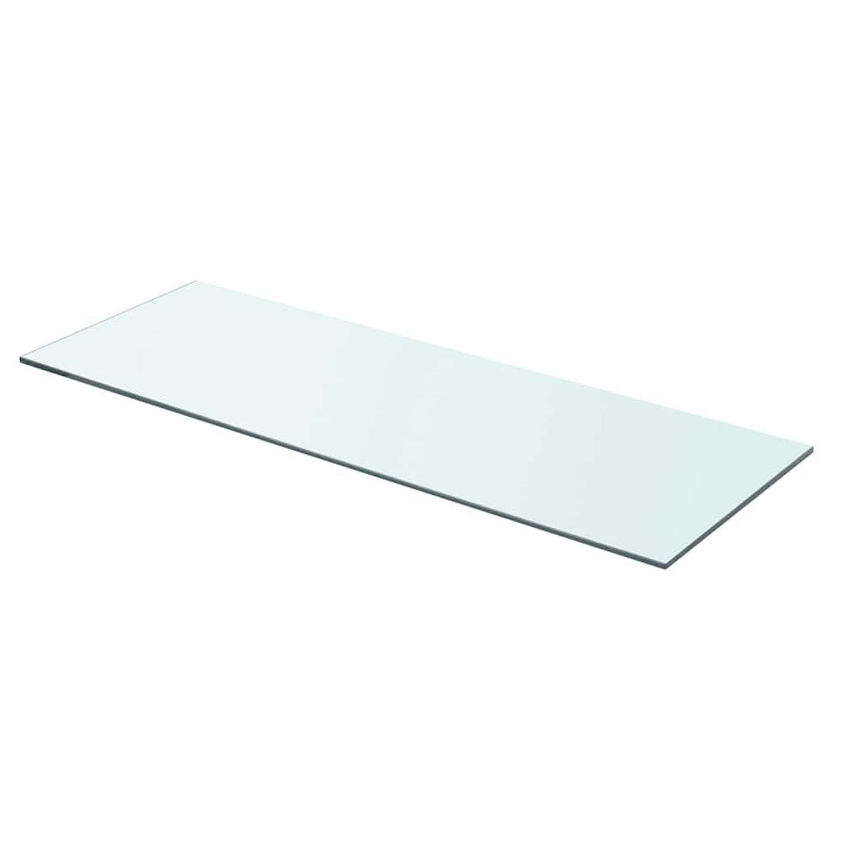 WANDBOARD 70/25/0,8 cm aus Glas Transparent - Transparent, Glas (70/0.8/25cm) - vidaXL