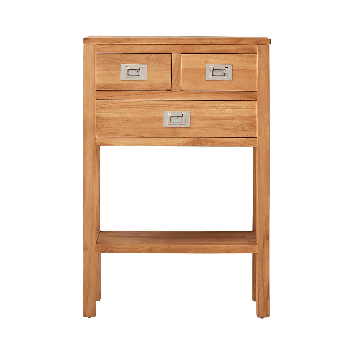 KONSOLENTISCH Coffee Tek Natur aus Teak - Naturfarben, Holz (30/60/90cm) - Tikamoon