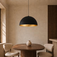HÄNGELEUCHTE Venice - Goldfarben, Metall (40/40/20cm) - Lumicom