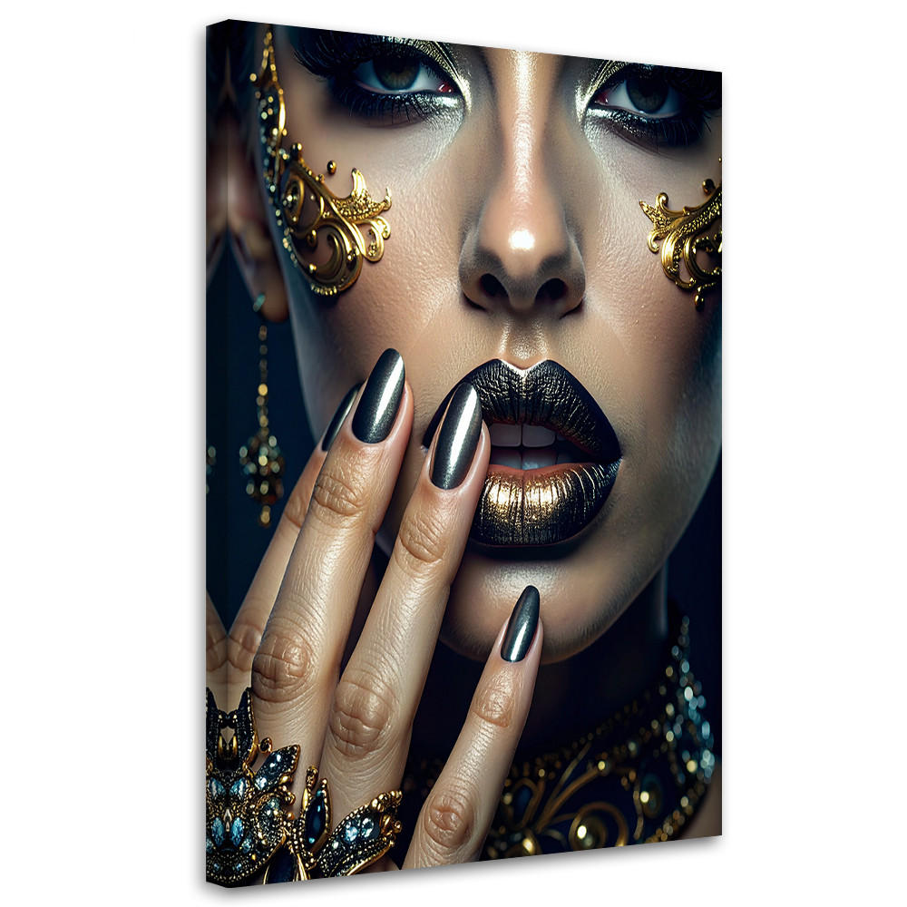 Feeby Wandbild, Schwarz 20x30 cm