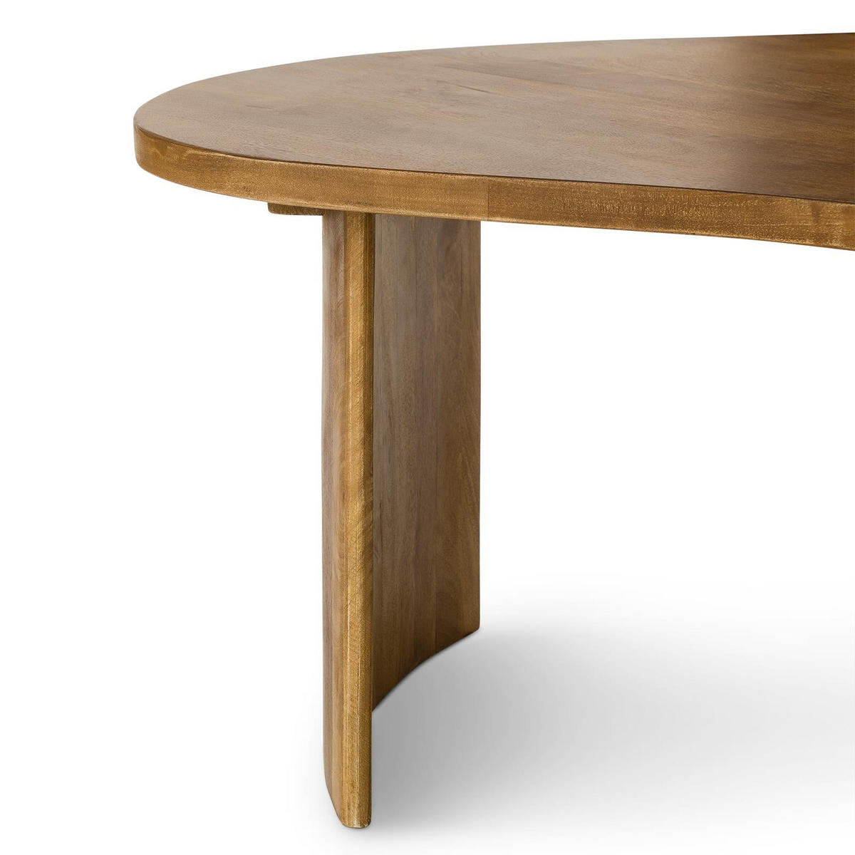 COUCHTISCH CALUA hellbraun - Hellbraun, Holz (90/104/40cm) - IDIMEX
