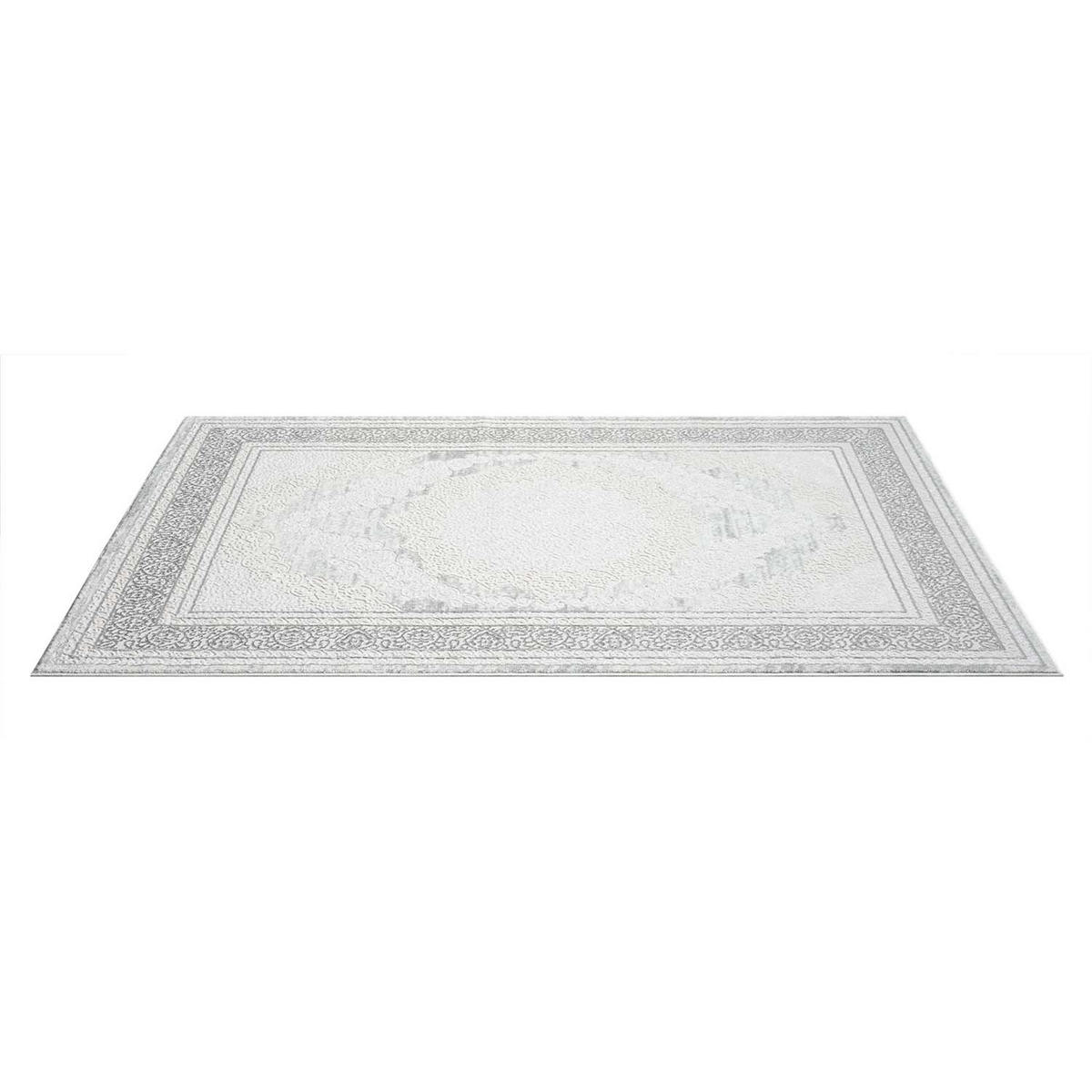 KURZFLOR-TEPPICH Antik 209 Grau 120x170 cm - Grau, Textil (120/170cm) - carpet city