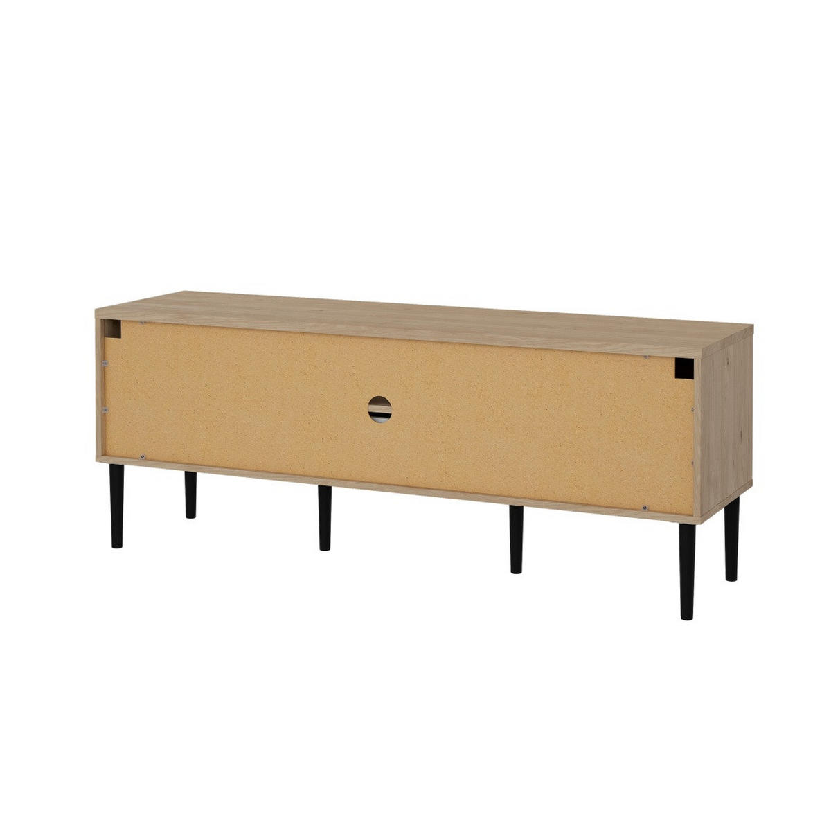 TV-MÖBEL, Media, Nussbaum, Holzwerkstoff / Metall, 148 x 40 x 57 cm - Nussbaumfarben, Holzwerkstoff/Metall (148/57/40cm) - ebuy24