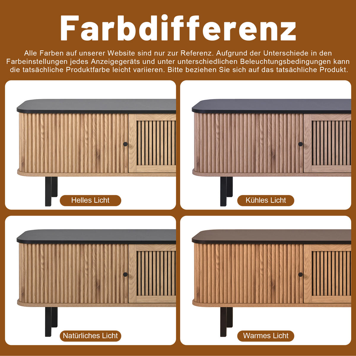 TV-SCHRANK 190cm Schiebetüren Gittertüren modern Stauraum - Eichefarben, Holzwerkstoff (35/45/190cm) - FLIEKS