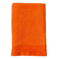 BADETUCH Velours uni Shady Nektarine 90x160 370g/m² - Orange, Textil (90/160cm) - LE COMPTOIR DE LA PLAGE