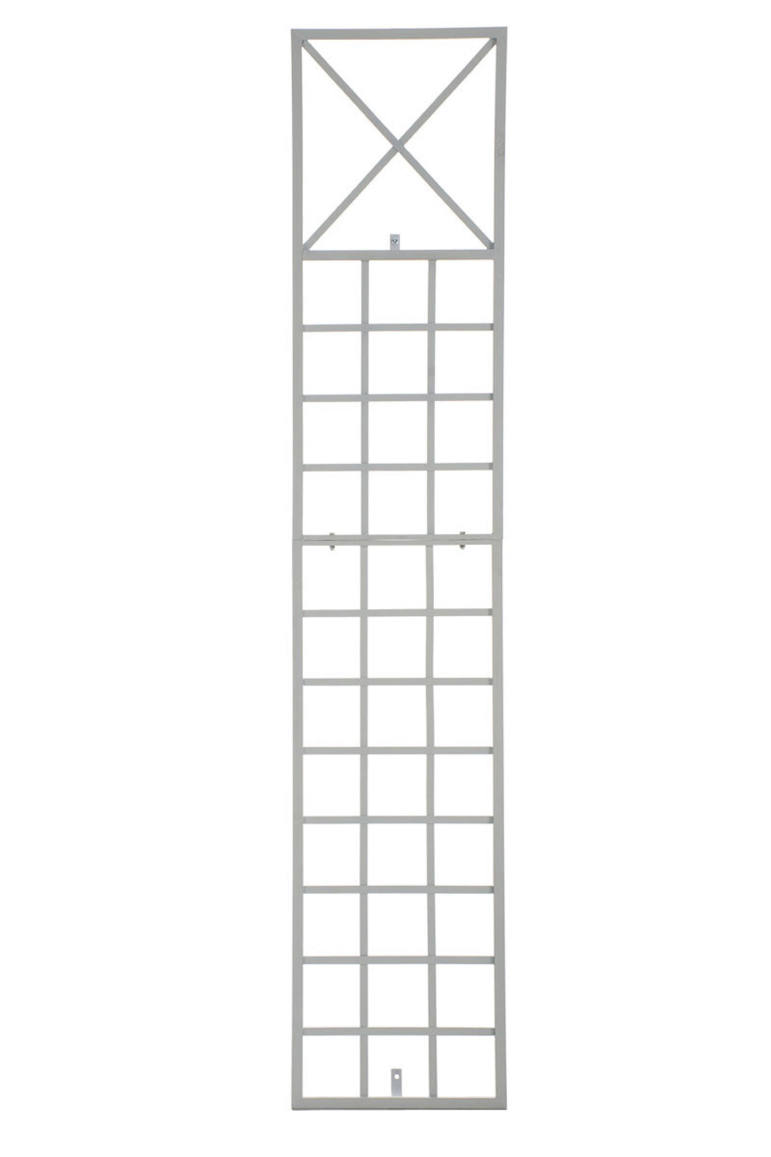 TPFGarden Rankgitter Weiß 40x198x2 cm