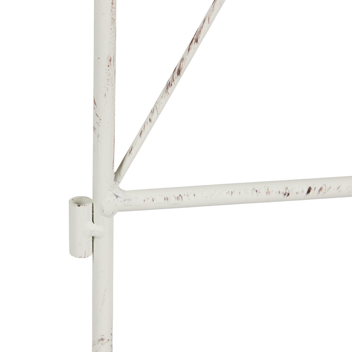 3XRANKGITTER - Weiß, Metall (27.5/92/1cm) - Relaxdays