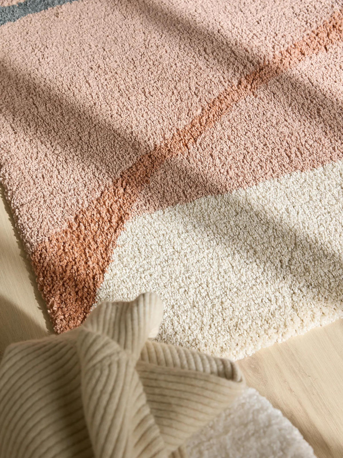 HOCHFLORTEPPICH Louise Multicolor 160x230 cm - Multicolor, Textil (160/230cm) - benuta Pop