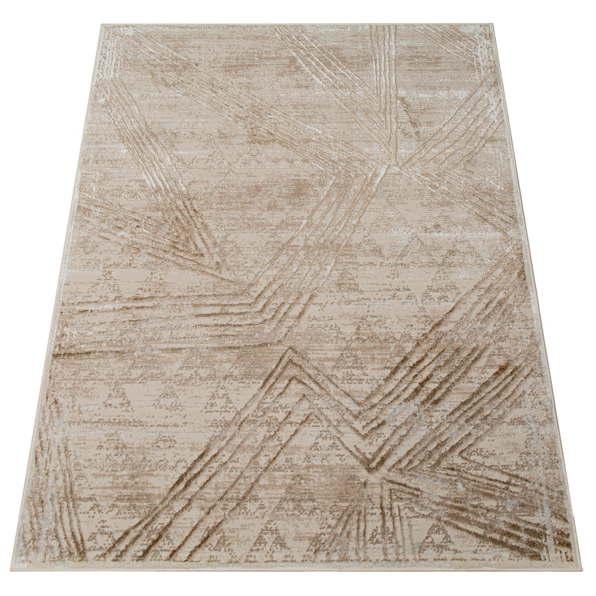 TEPPICH CRYSTAL Creme 180/250 cm - Creme, Textil (180/250cm) - Tapiso