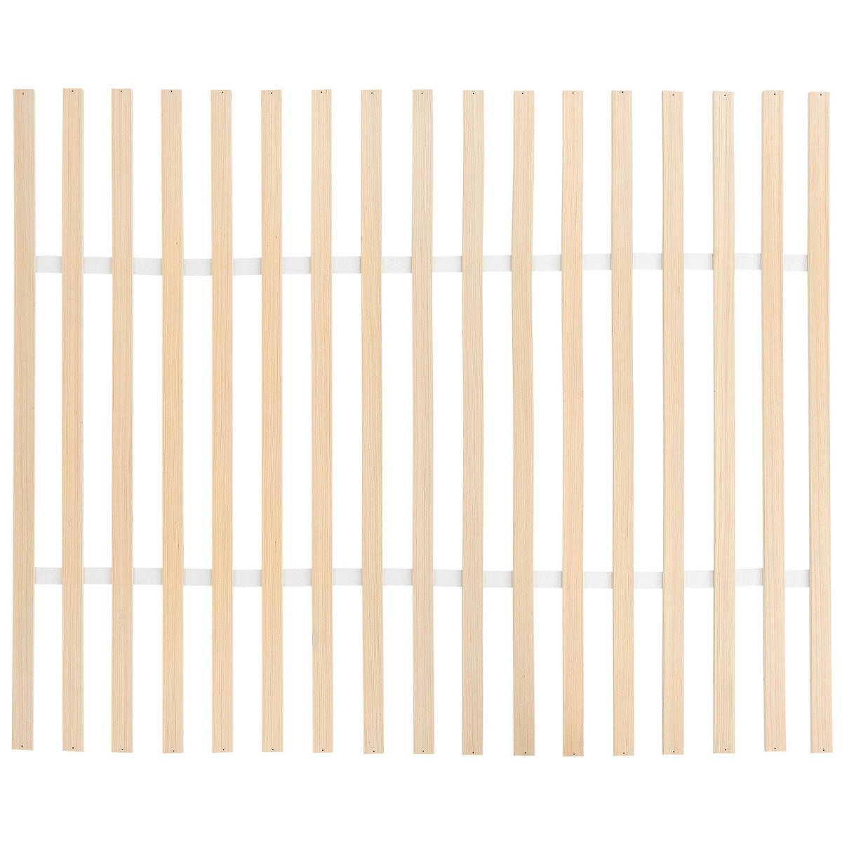 BETT mit Lattenrost 160/200 cm Hellbraun Wizernes - Hellbraun, Holzwerkstoff (160/200cm) - Beliani