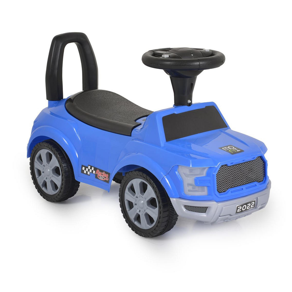 RUTSCHER Orlando Musik blau Lichter Staufach Kunststoffreifen ab 1 Jahr - Blau, Kunststoff (62/26/40cm) - Moni