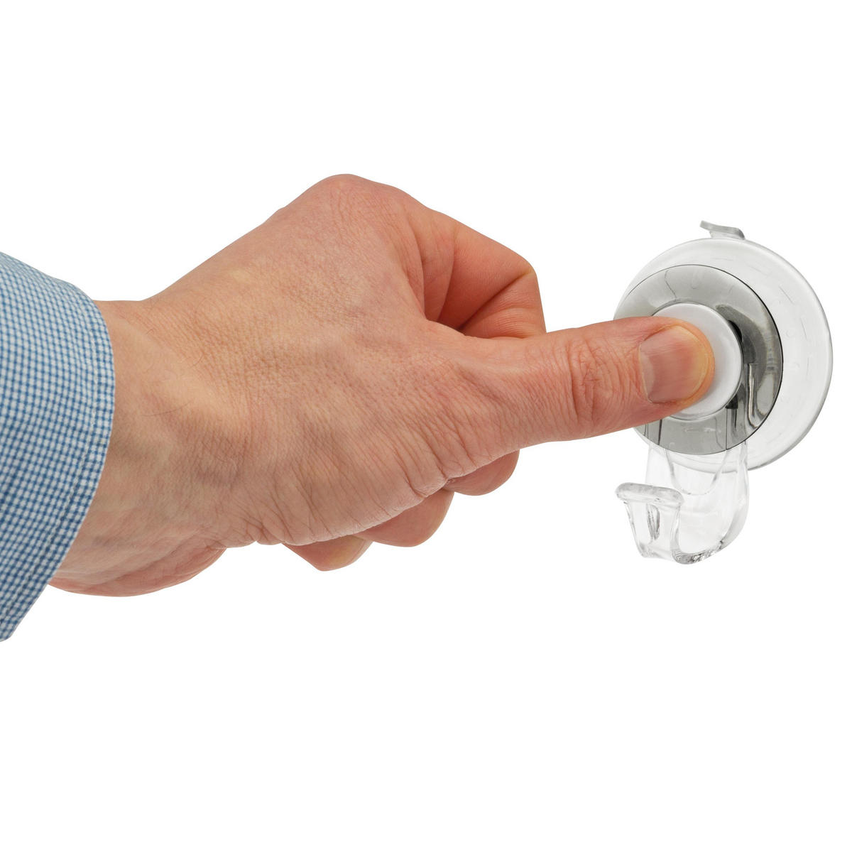 HAKEN 2er-Set VENTOSA, transparent, Kunststoff - Transparent, Kunststoff (5.5/4/7.5cm) - bremermann