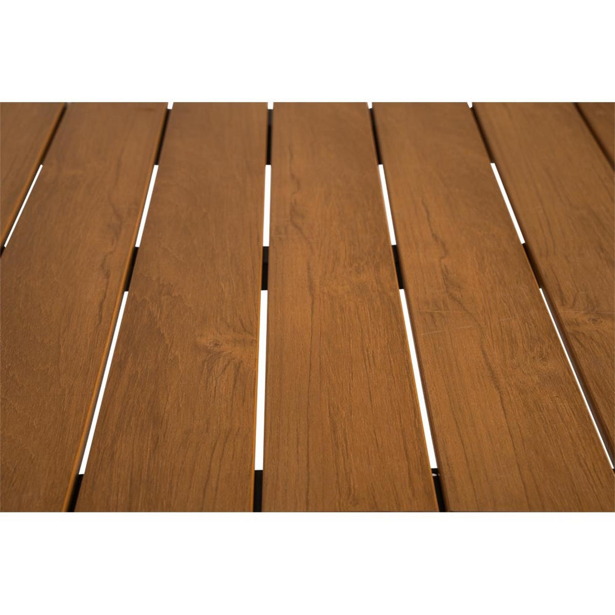 GARTENTISCH Arezzo - Anthrazit - 130/70/74 cm - Dunkelgrau, Metall (130/70/74cm) - Lesli Living
