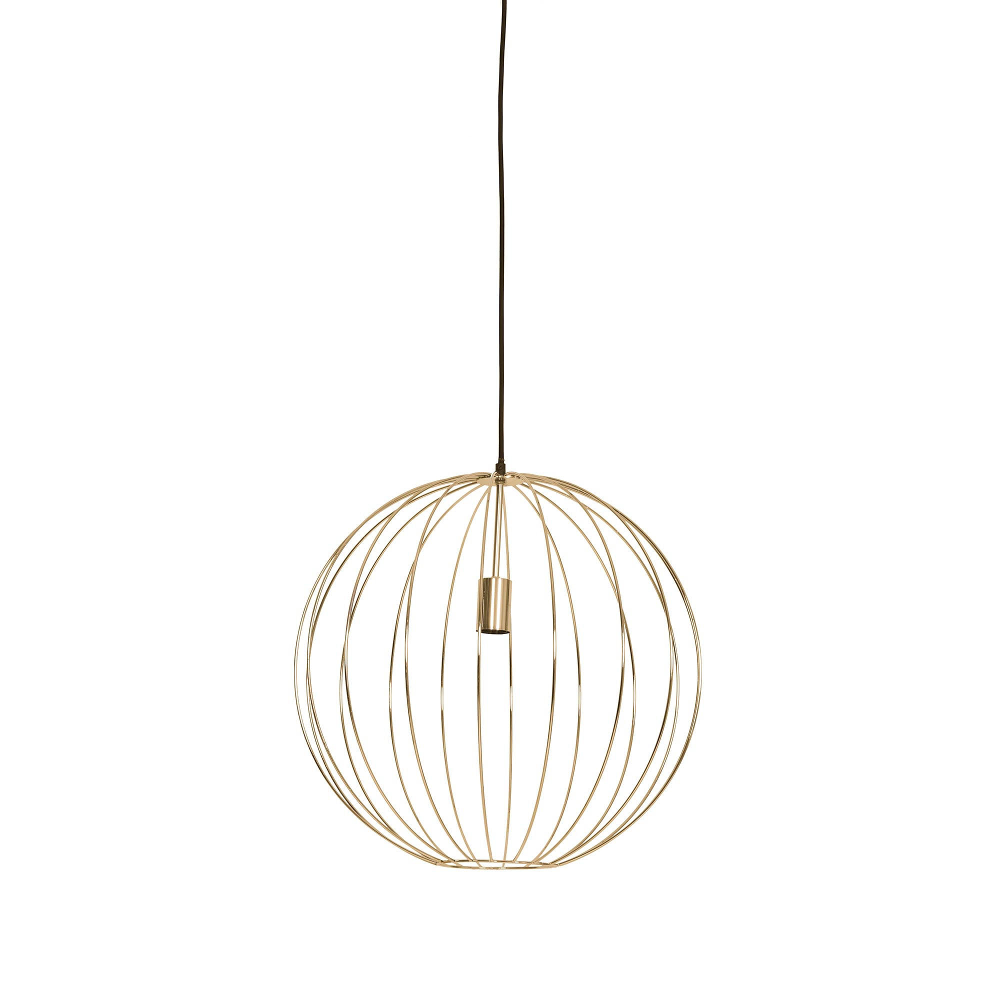 PENDELLEUCHTE Suden Gold 50/50/51 cm - Goldfarben, Metall (50/50/51cm) - Light & Living