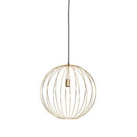 PENDELLEUCHTE Suden Gold 50/50/51 cm - Goldfarben, Metall (50/50/51cm) - Light & Living