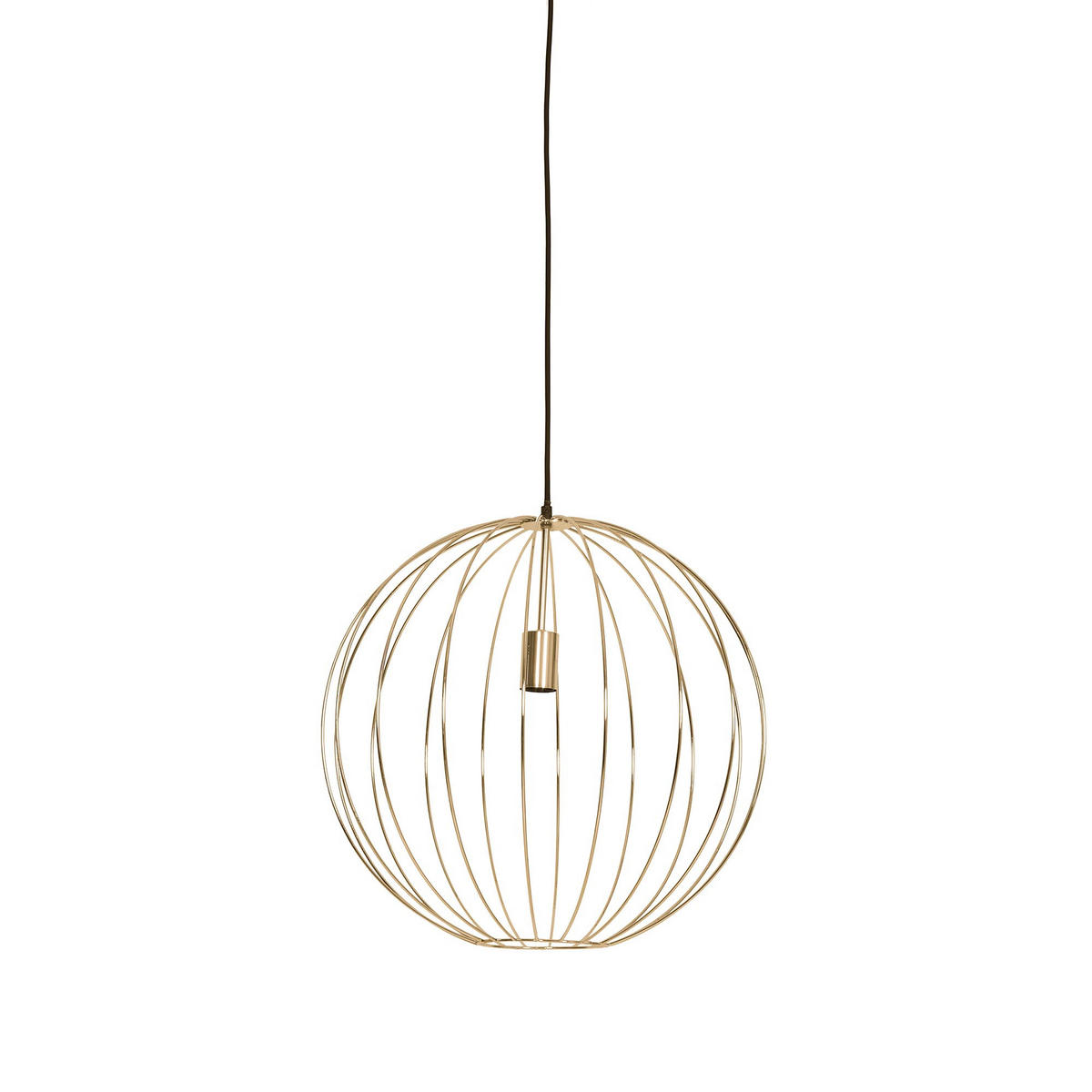 PENDELLEUCHTE Suden Gold 50/50/51 cm - Goldfarben, Metall (50/50/51cm) - Light & Living