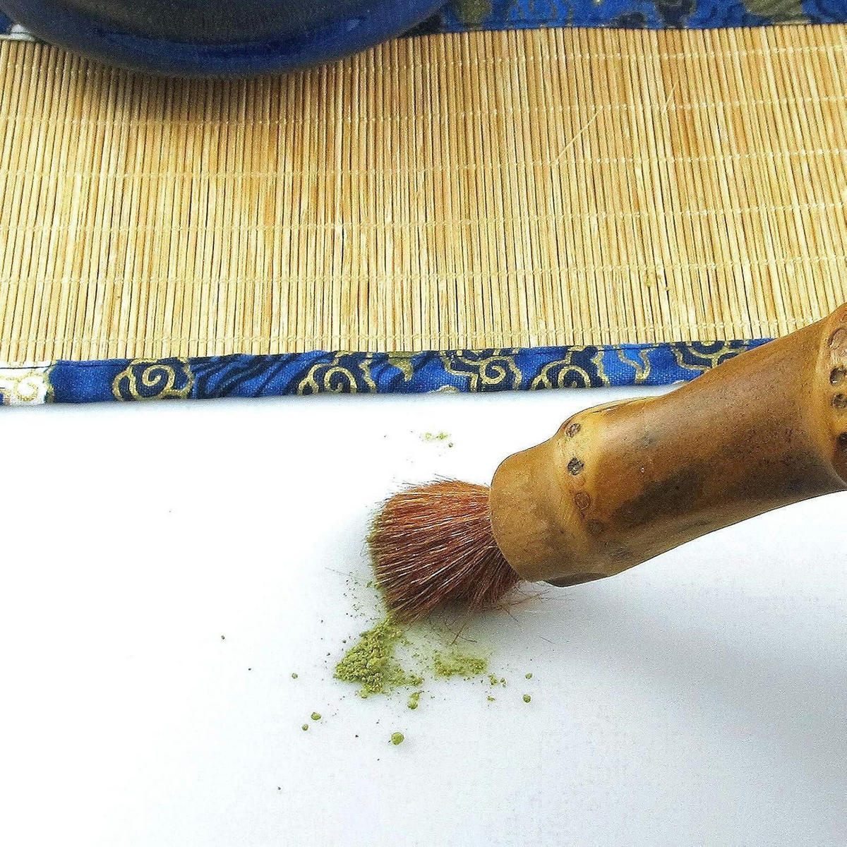 MATCHA-TEESET 12-teiliges Set Keramik Bambus - Braun, Keramik (20/10/30cm)