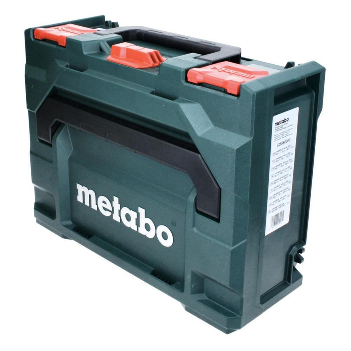 METABO metaBOX 145 ( 626883000 ) System Werkzeug Koffer Stapelbar 396 x 296 x 145 mm Solo - ohne Einlage - Multicolor, Kunststoff (296/14.5/39.6cm) - Metabo