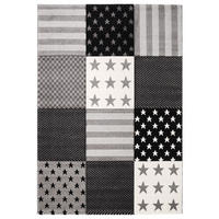 KINDER UND JUGEND TEPPICH MAUI STERNE - Grau, Textil (80/150cm) - Pergamon