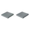 SITZKISSEN Basic 60/60 cm 2er-Set - Grau, Textil (60/8/60cm) - Madison