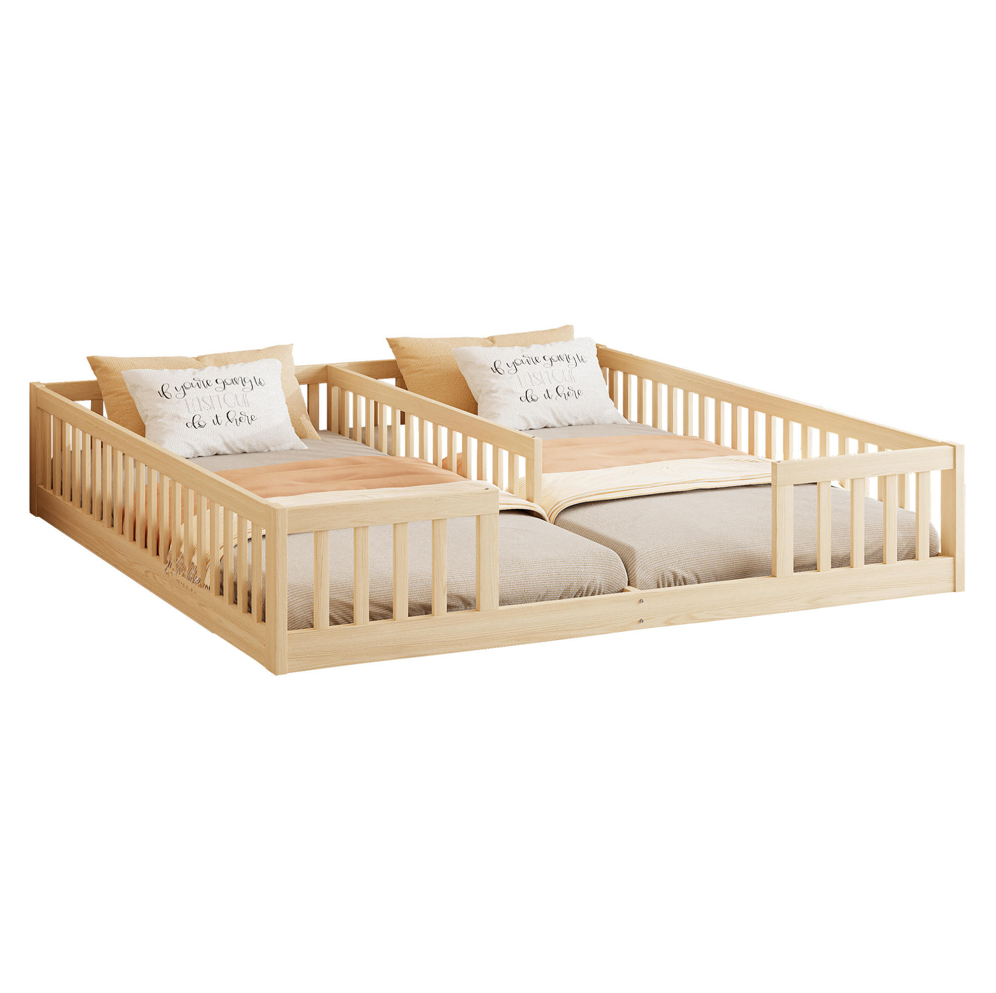 Ivmeu Kinderbett Natur 90x200 cm