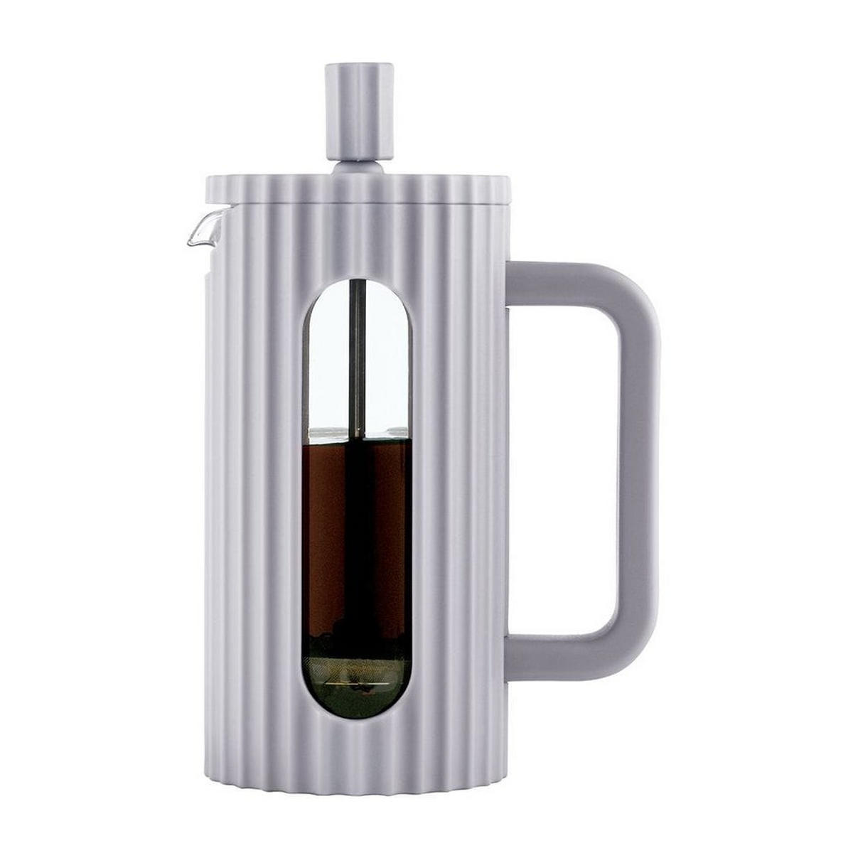 TEEKANNE Grau 11.6/11.6/17.5 cm KB7742 - Grau, Metall (0.35L) - Klausberg 