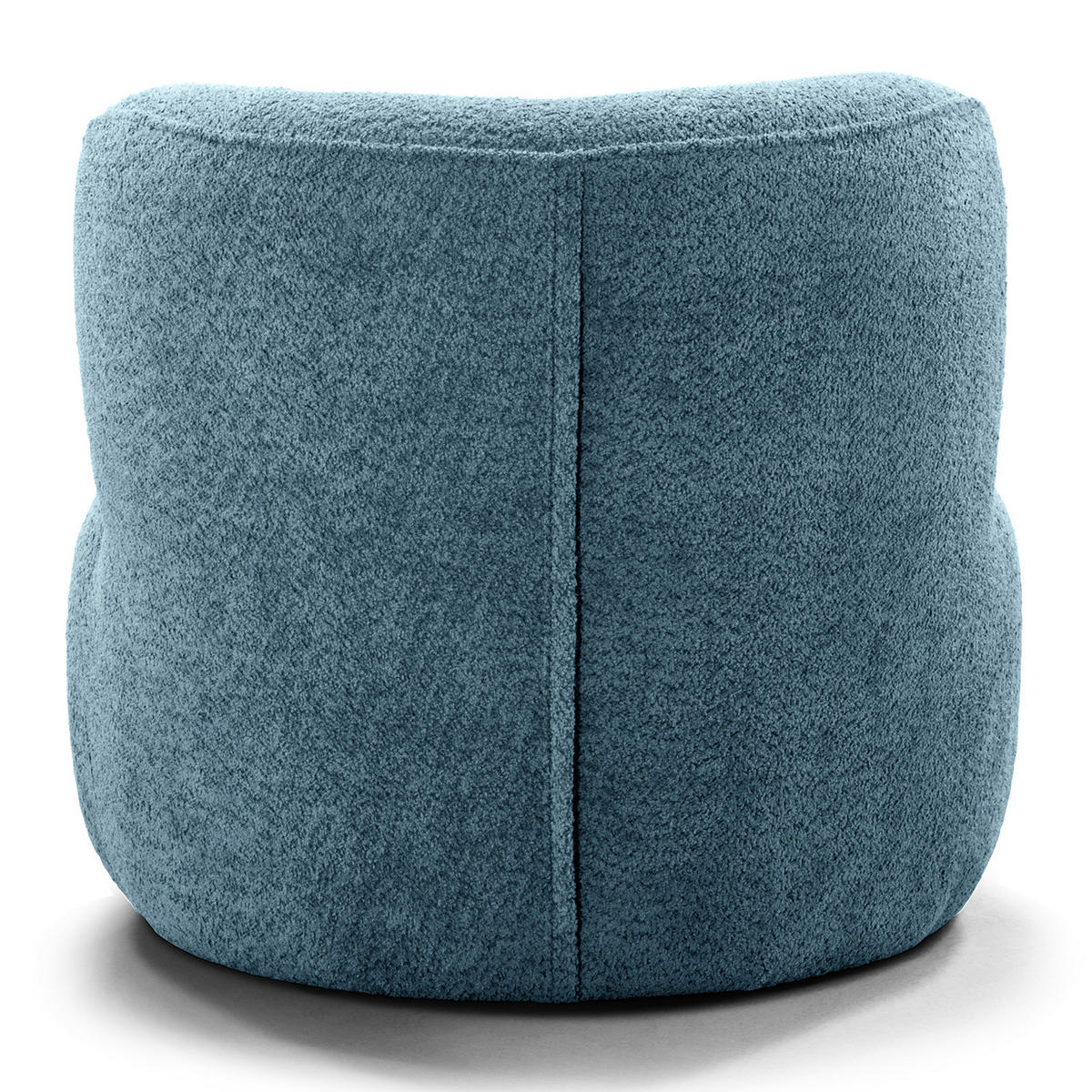 SESSEL - Schwarz/Hellblau, Kunststoff/Textil (78/75/84cm) - home24