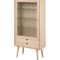 VITRINE Weiß - Weiß, Holz (72/143/36cm) - ebuy24