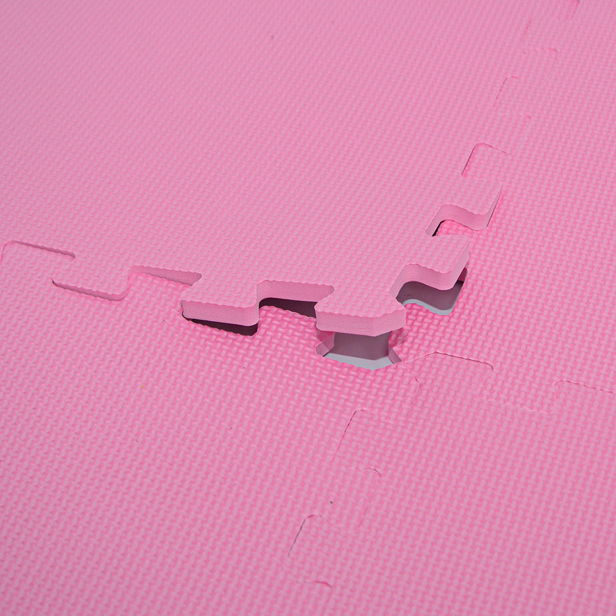 SPIELMATTE ab Null - 180/90/1 cm Puzzlematte Pink - Pink, Kunststoff (30/30cm) - Littletom